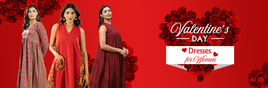 Valentines Dress Womens- Handikart Online PVT LTD