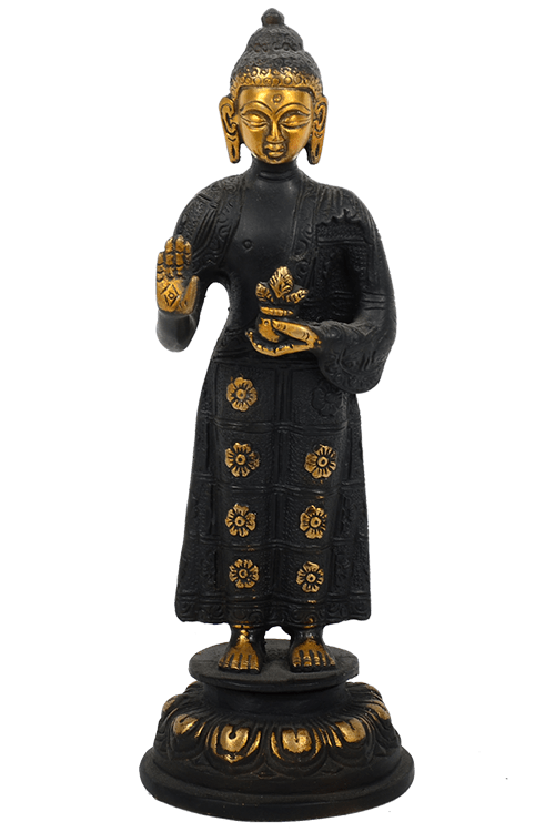 black-&-golden-buddha-decorative-statue-1