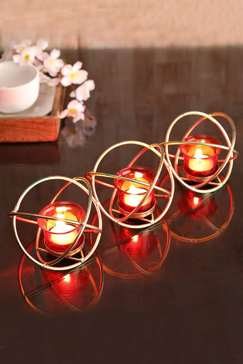 triple-rings-tealight-candle-holder-(red)-1