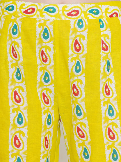 Riwaaz Sunshine Yellow Kurta Set