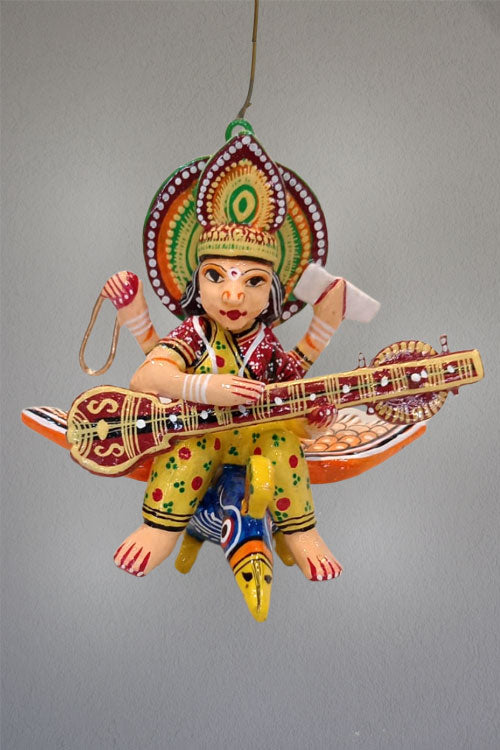 wooden-flying-goddess-saraswati-on-bird-1