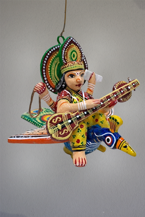 wooden-flying-goddess-saraswati-on-bird-2