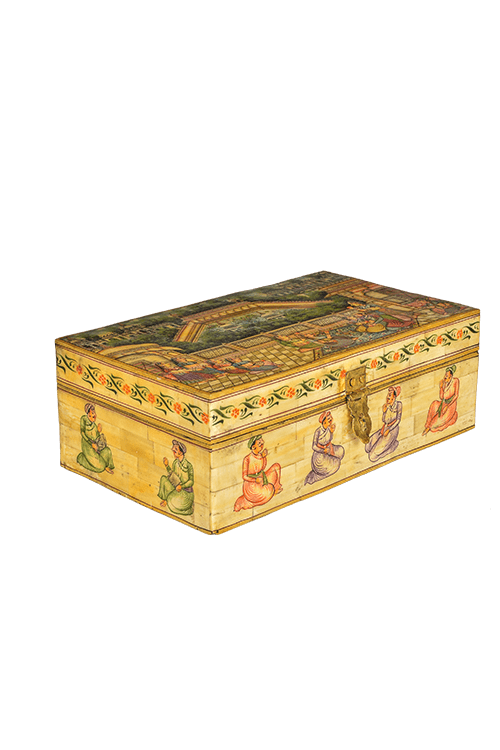 rajput-family-scene-painted-box-1