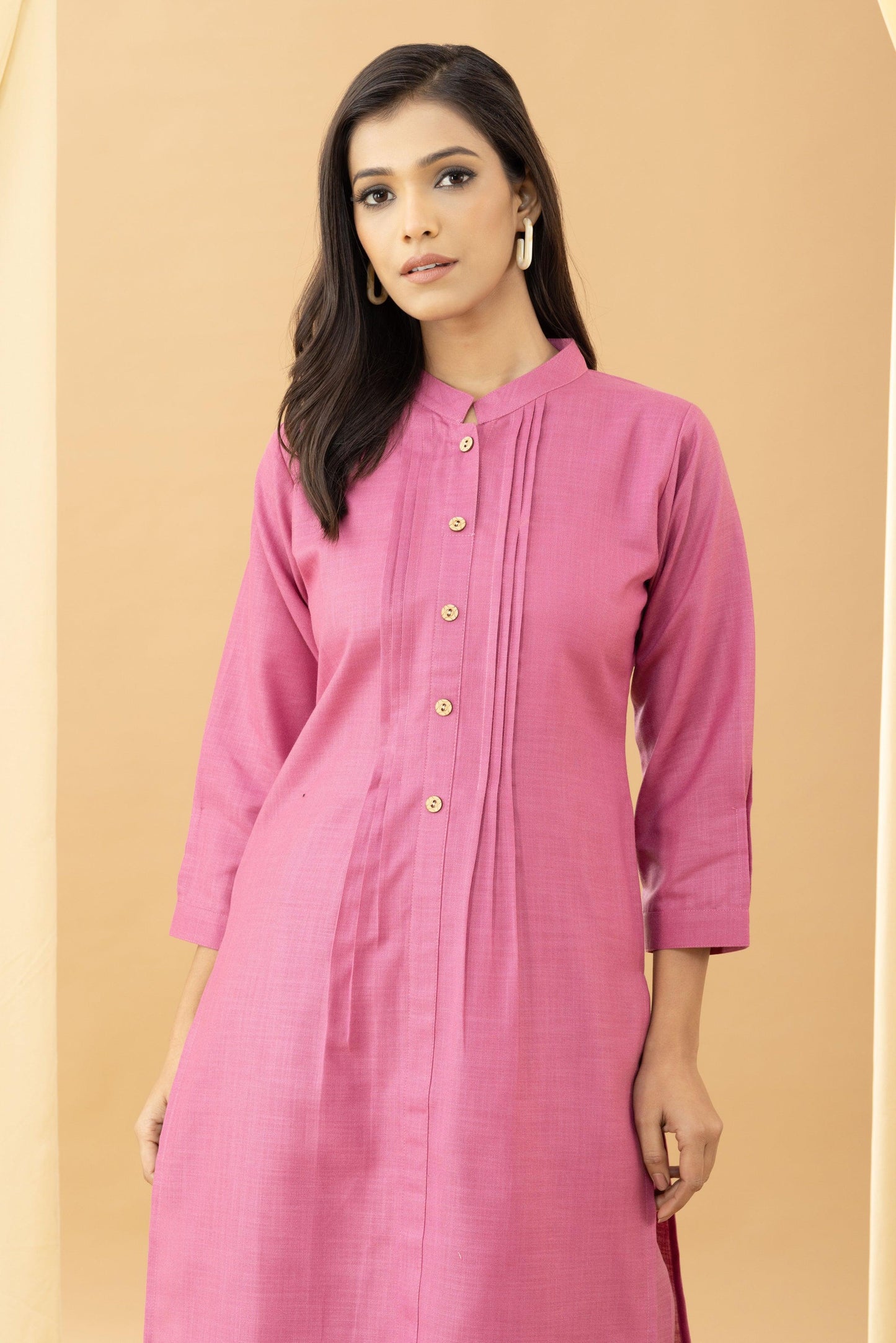 Harsingaar Onion Purple Kurta Set