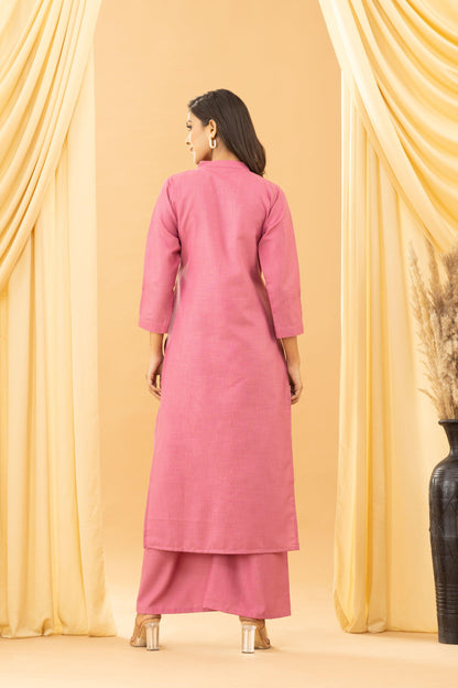 Harsingaar Onion Purple Kurta Set