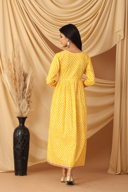 Pihu Sunshine Leheriya Anarkali Dress