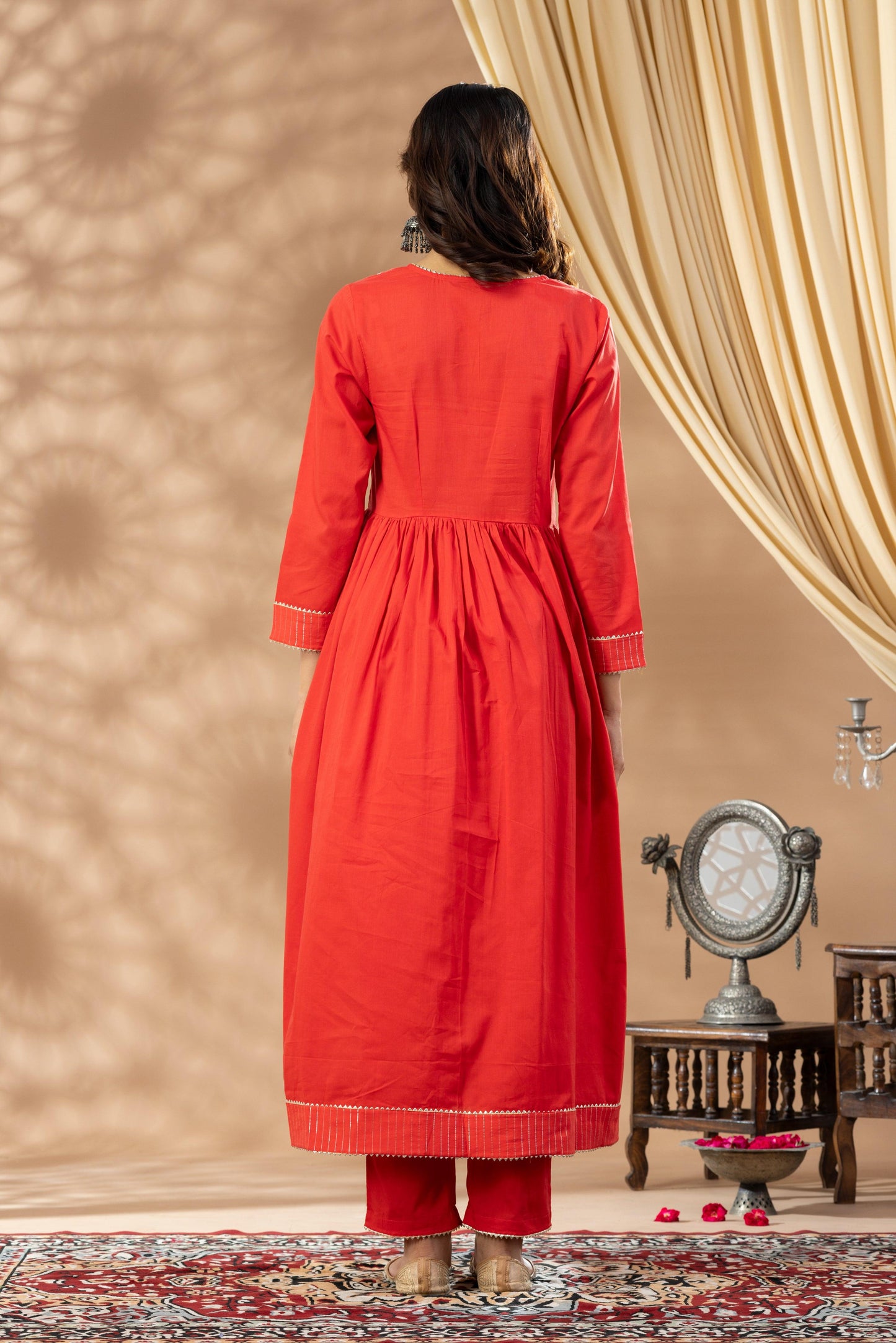 Umang Ruby Red Suit Set