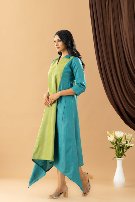 Bahaar Jade Green Dress