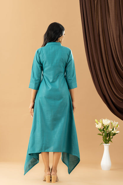 Bahaar Jade Green Dress